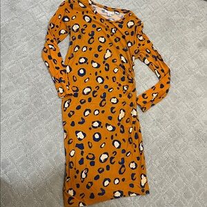 3.1 Phillip Lim Blue and Orange Patterned Top